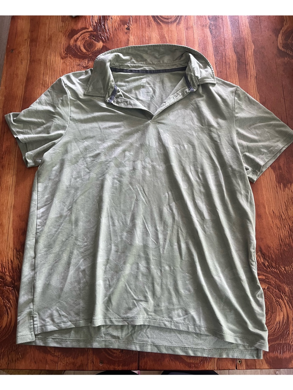 All In Motion men’s sage green XL polo shirt